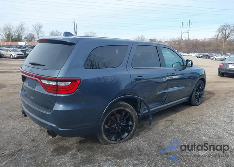 2020 Dodge Durango R/T Awd из США, поврежденный, VIN 1C4SDJCT4LC184404